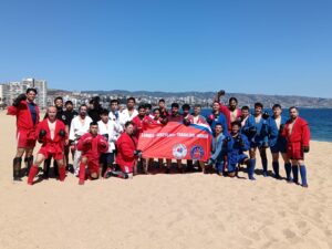 Sambo en la Playa Viña del Mar
